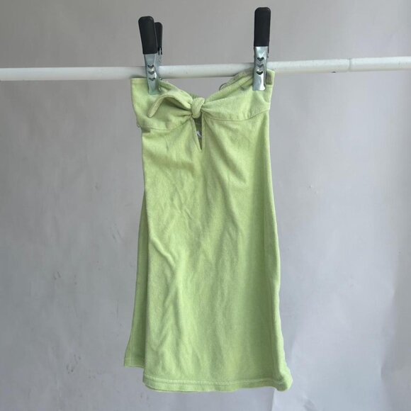 Urban Outfitters Terry Cloth Tie-Front Swim Cover Up - Picture 1 of 1
